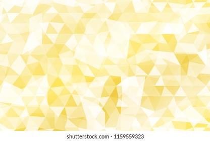 Gold Color vector abstract polygonal pattern. Creative geometric.