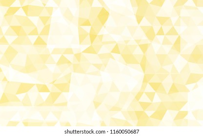 Gold Color vector abstract polygonal pattern. Creative geometric.