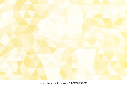 Gold Color vector abstract polygonal pattern. Creative geometric.