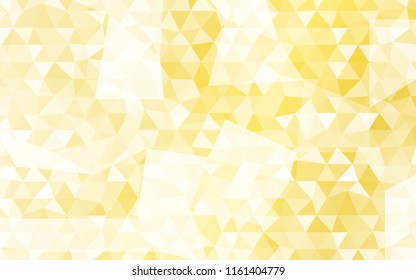 Gold Color vector abstract polygonal pattern. Creative geometric.