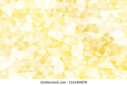 Gold Color vector abstract polygonal pattern. Creative geometric.