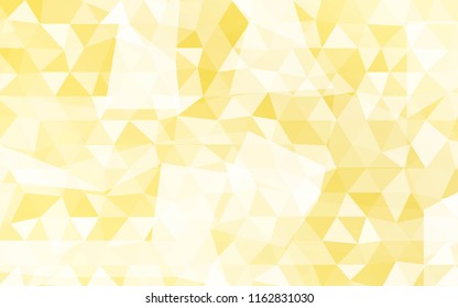 Gold Color vector abstract polygonal pattern. Creative geometric.