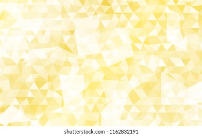 Gold Color vector abstract polygonal pattern. Creative geometric.