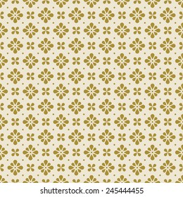 gold colored floral pattern. can by tiled seamlessly.