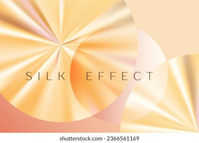 Gold colored premium fashionable abstract background with shiny ray lines, circles random geometric shape, text frame Elegant for poster, banner, Valentine's Day or wedding design concepts