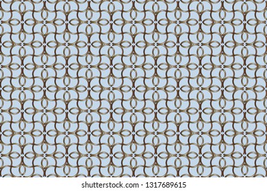 Gold and colored texture. Retro  elegant  flourishes ornamental frame design and pattern background. Seamless  illustration for design. metal mosaic on a colored background.  