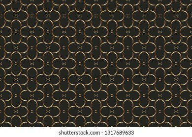 Gold and colored texture. Retro  elegant  flourishes ornamental frame design and pattern background. Seamless  illustration for design. metal mosaic on a colored background.  
