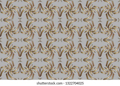 Gold and colored texture. Retro  elegant  flourishes ornamental frame design and pattern background. Seamless  illustration for design. metal mosaic on a colored background.  
