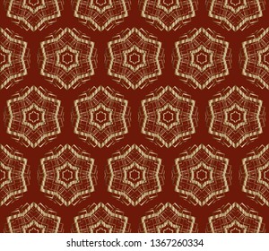 Gold and colored texture. Retro elegant flourishes ornamental frame design and pattern background. Seamless illustration for design. brown color, brown pattern 