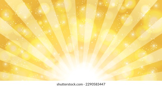 Gold concentration line background, vector illustration