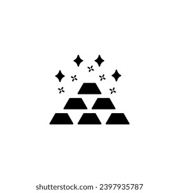 gold concept line icon. Simple element illustration. gold concept outline symbol design.