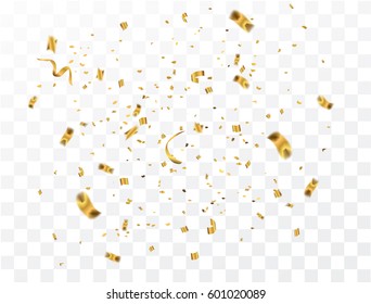Gold Confetti Celebration
