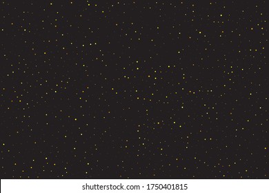 Círculo de Confetti de oro. Boda redonda naranja. Burbuja Amarilla. La Pequeña Caída Celebra. Vector Golden Glitter. Círculo de textura. Pequeño Antecedentes De Carnaval. Explosión de cumpleaños.