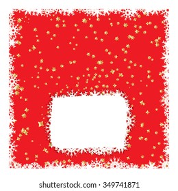 gold confetti, Glitter Background with space for your text and photo. Vector illustration EPS 10