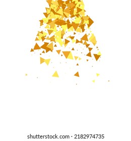 Gold Confetti on Red. Isolated Golden Dust Particles. Vector Round Bokeh. Abstract Iridescent Background. Fluid Birthday Card. Random Bridal Backdrop. Foil Border. Geometric Anniversary Backdrop.