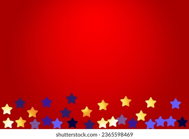 Gold Constellation Vector Black Background. Yellow Confetti Christmas Invitation. Splash Rich Banner. Star Luxury Postcard.