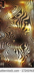 Fondo de textura de mármol dorado cremoso. Ilustración vectorial.