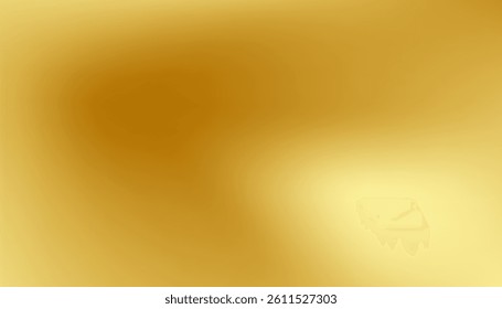 Gold creative banner abstract blurr background gradient for advectisement vector illustration.