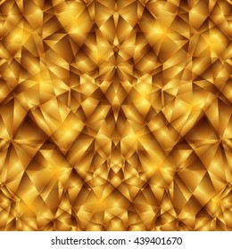 Gold cristal background