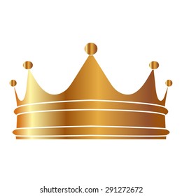 Gold Crown Icon Stock Vector (Royalty Free) 291272672 | Shutterstock