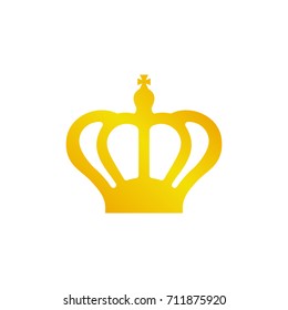 Gold crown icon