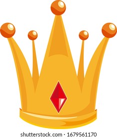 gold crown icons. crown awards for winners, champions, leadership.