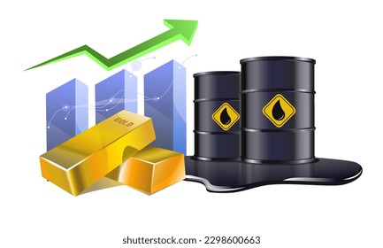 Gold- und Rohölwachstum. gute Kapitalrendite. langfristiger Plan. kurzfristiger Plan. Preiserhöhung. Nachfrage und Angebot. Investitionsplan. Absicherung. Ideen für Aktieninvestitionen. Rechtsanwaltskanzlei. sichere Investitionen. Gas