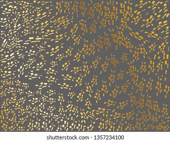 Gold crumb background decor