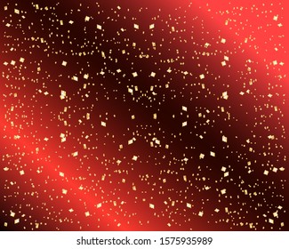 Gold crumb background on decor
