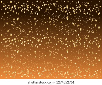 Gold crumb bedding background