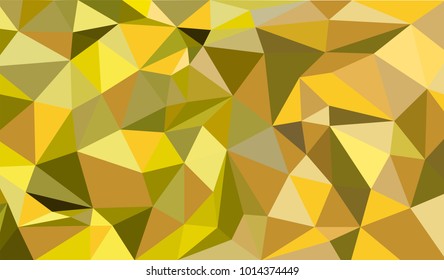 Gold crystal abstract geometric Polygon Retro triangle Background  Vector illustration. Honey background. Sparkles, lights.
