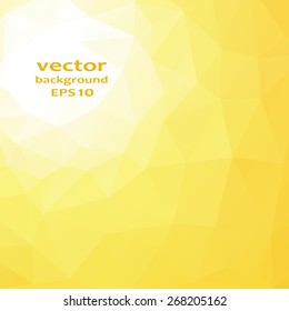 Gold crystal abstract pattern. Business Design Templates