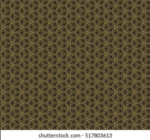 Gold cubes on black. Optical illusion. Vector illustration. For the interior design, wallpaper, business Gold cubes on black. Optical illusion. Vector illustration. For the interior design, wallpaper, business