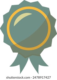 Gold Cup Award Icon. Vector Illustration in Cartoon Concept. Isolated on White Background.