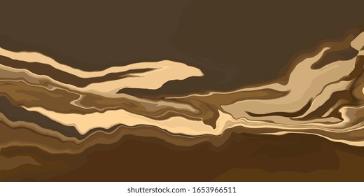 Gold and dark brown marble background Vector. luxury pattern design for wedding invitation, cards, wallpaper and packaging design.