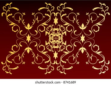 gold decoration