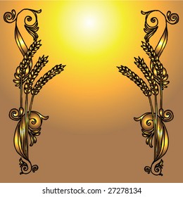 gold decorative frame