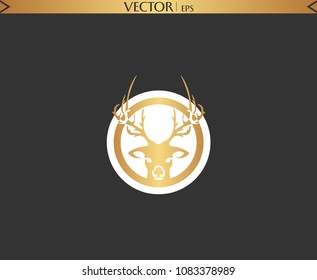Gold Deer Logo