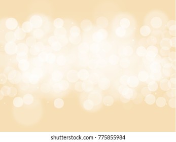 Gold defocused lights background