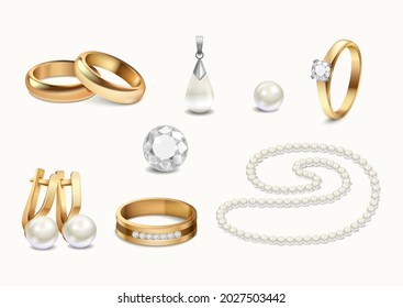 Accesorio para joyerías de oro y diamantes