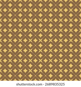Gold Diamant Gitterlinienmuster