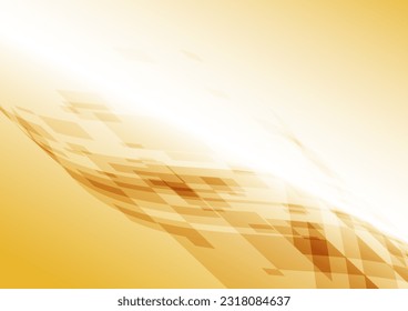 Digitaler, abstrakter goldener Hintergrund