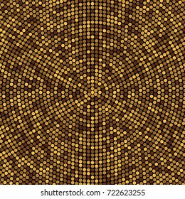 gold disco glitter background. Festive premium design template for holiday greeting card