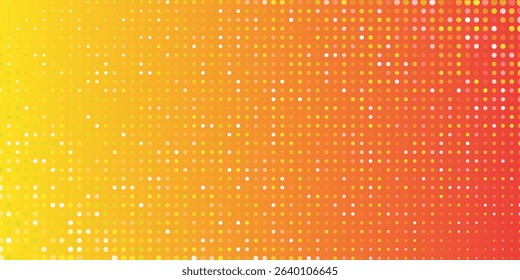 Gold disco party pattern. Yellow square sequin mosaic texture background. Abstract golden shining glitter halftone wallpaper. Pop up comic sparkling glitter backdrop. Retro vector design template