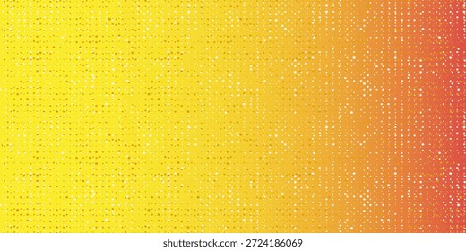 Gold disco party pattern. Yellow square sequin mosaic texture background. Abstract golden shining glitter halftone wallpaper. Pop up comic sparkling glitter backdrop. Eps 10