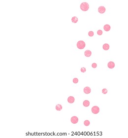 Gold Dust Invitation. Celebration Starburst. Rose Romantic Particle. Golden Premium Concept. Pink Girly Offer. Metallic Textile. New Year Stardust. Pink Gold Dust Invitation