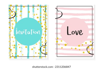 Gold Dust Shimmer. Golden Splatter Particle. Mint Birthday Wallpaper. White Print. Decorative Brochure Set. Turquoise Party Design. Stripe Mothers Frame. Pink Gold Dust Shimmer