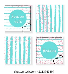 Gold Dust Template. White Invite. Scrapbook Painting Set. Pink Retro Frame. Mint Splatter Illustration. Stripe Girly Art. Turquoise Birthday Concept. Turquoise Gold Dust Template