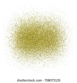 Gold dust – vector
