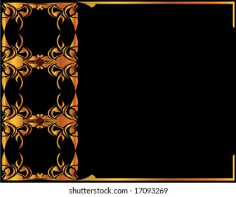 Gold elegant background 2 - vector version